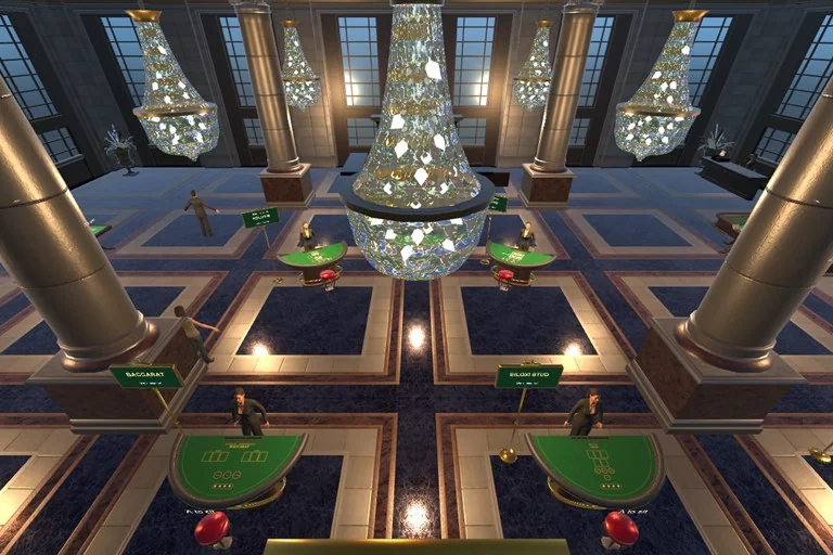 Classic Casino interior in Casino Getaway.