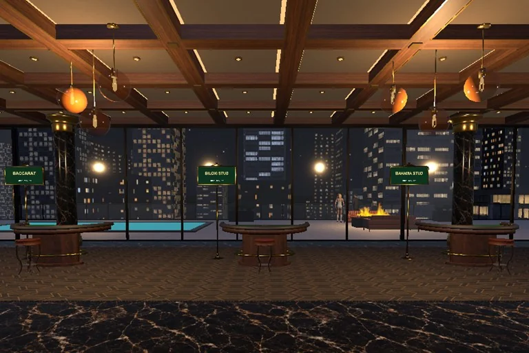 Penthouse interior in Casino Getaway.