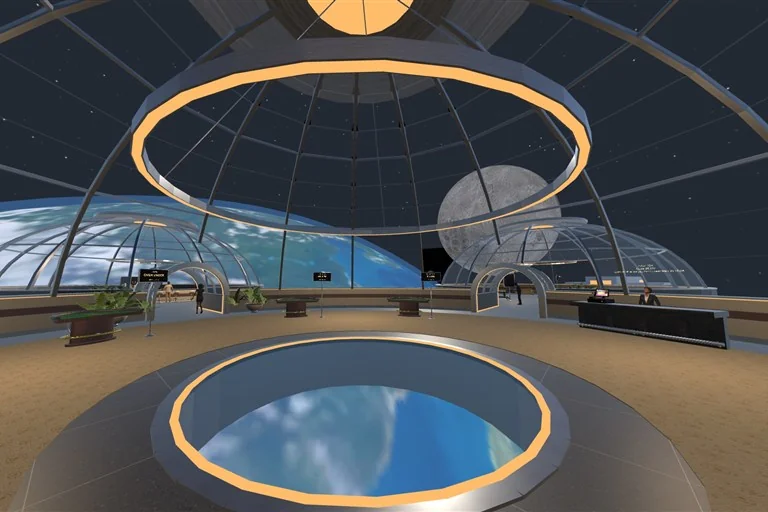 Space Station interior in Casino Getaway.